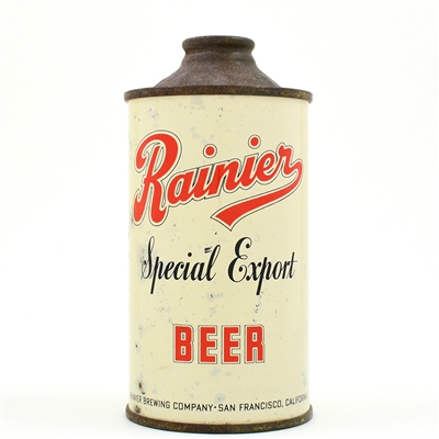 Rainier Special Export Beer Cone Top 180-12