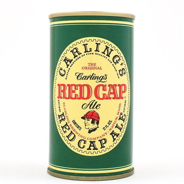 Red Cap Ale Pull Tab NATICK RED L112-39