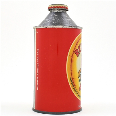 Red Fox Ale Cone Top GREEN BAR L180-25 RARE OUTSTANDING