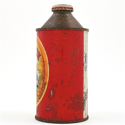 Red Fox Beer Cone Top NON-IRTP ACTUAL 180-28 RARE