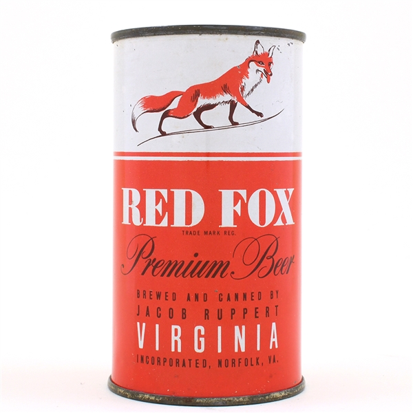 Red Fox Beer Flat Top RUPPERT IRTP 119-23 TOUGH CLEAN