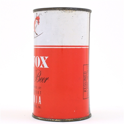 Red Fox Beer Flat Top RUPPERT IRTP 119-23 TOUGH CLEAN