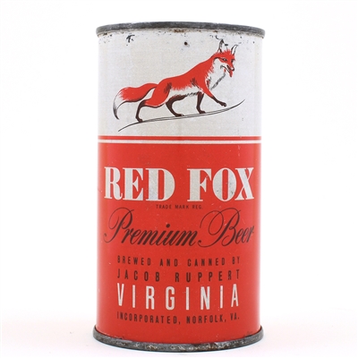 Red Fox Beer Flat Top RUPPERT NON-IRTP 119-24