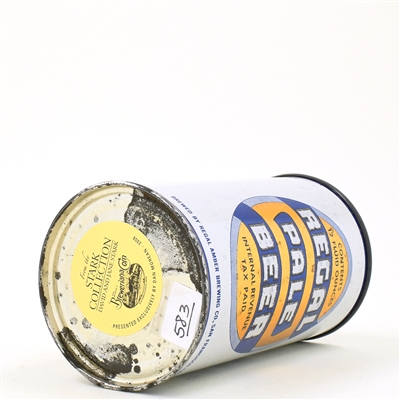 Regal Pale Beer Bank Lid Flat Top 120-36