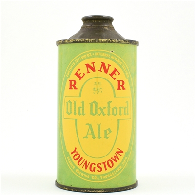 Renner Old Oxford Ale Cone Top 181-20