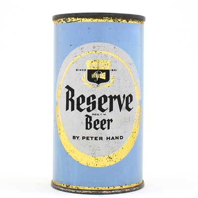 Reserve Peter Hand Beer Flat Top 113-34