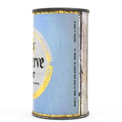 Reserve Peter Hand Beer Flat Top 113-34