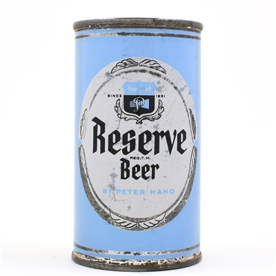 Reserve Peter Hand Beer Flat Top 113-35
