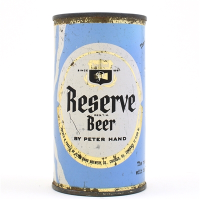 Reserve Peter Hand Beer Set Flat Top 113-24