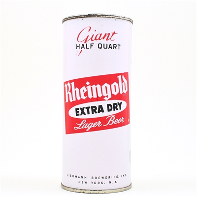 Rheingold Beer 16 Ounce Flat Top LIEBMANN 234-29