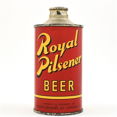 Royal Pilsener Beer Cone Top 182-11 WOW
