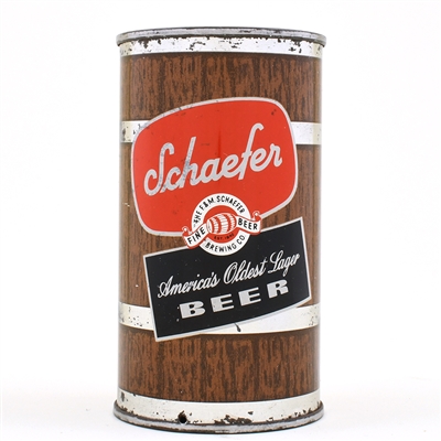 Schaefer Beer Flat Top IRTP VANITY LID LIGHTER BROWN CCC 128-2