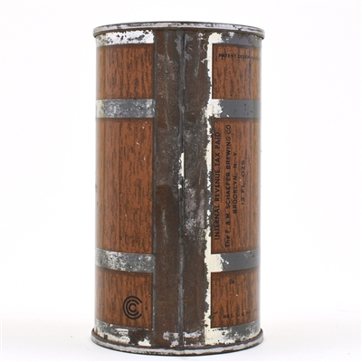 Schaefer Beer Flat Top IRTP VANITY LID LIGHTER BROWN CCC 128-2
