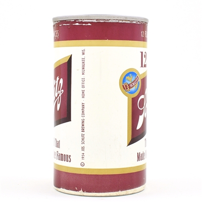 Schlitz Beer Aluminum Test Flat Top ACTUAL 240-28