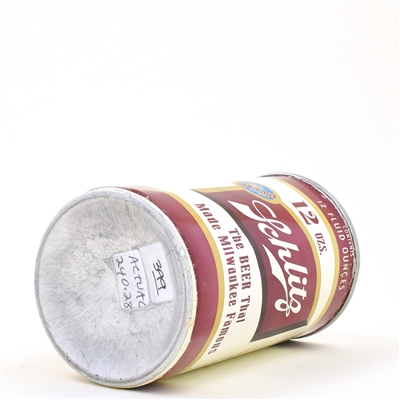 Schlitz Beer Aluminum Test Flat Top ACTUAL 240-28