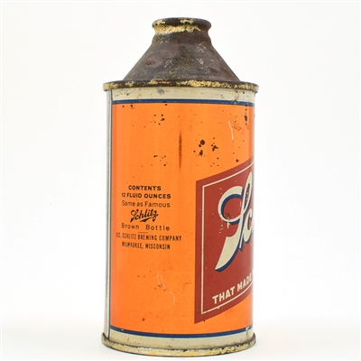Schlitz Beer Cone Top DNCMT 4 PERCENT 183-29