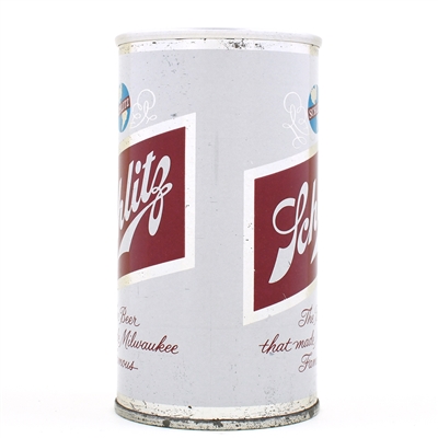 Schlitz Beer Zip Top 1962 MILWAUKEE 120-30
