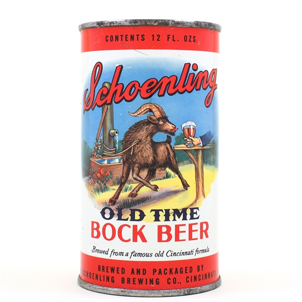 Schoenling Bock Flat Top 132-3