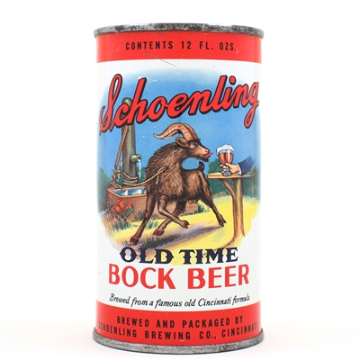 Schoenling Bock Flat Top 132-3