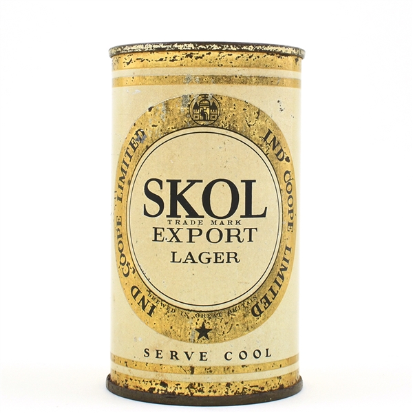 Skol Beer English Flat Top