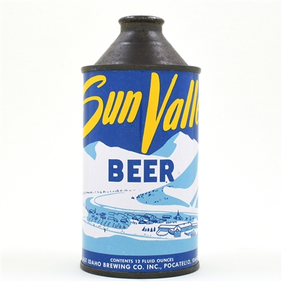 Sun Valley Beer Cone Top DNCMT 4 PERCENT 186-12