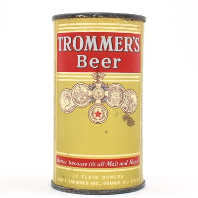 Trommers Beer Flat Top ORANGE 139-27