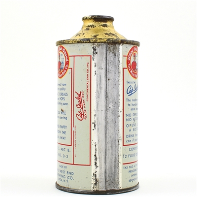 Utica Club Beer Cone Top NO TEXT AT TOP 188-5 TOUGH