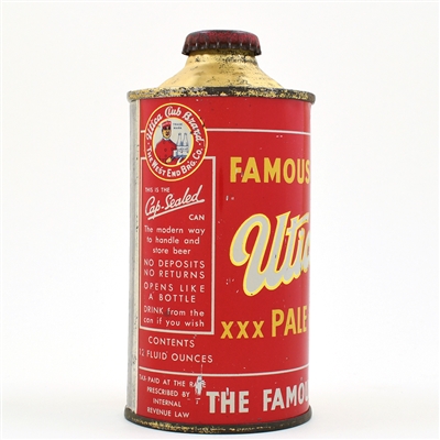 Utica Club Pale Ale Cone Top NO TEXT TOP 188-2