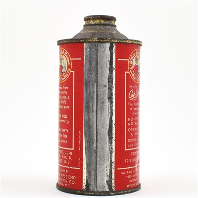 Utica Club Pale Ale Cone Top TEXT AT TOP U PERMIT 188-1