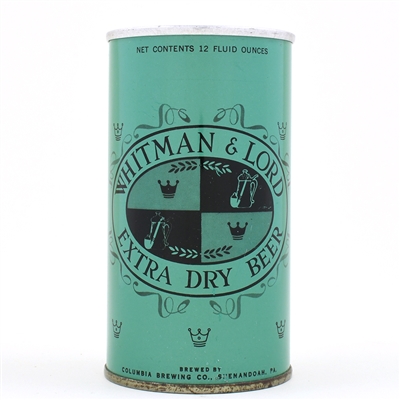 Whitman and Lord Beer Zip Top 134-27