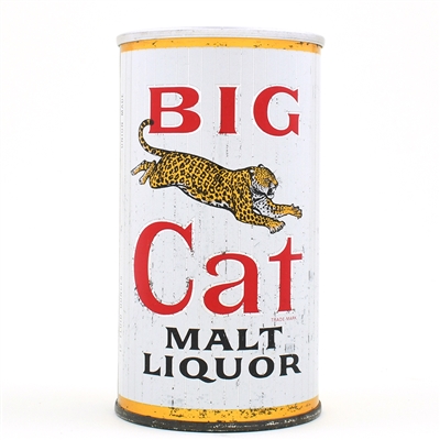 Big Cat Malt Liquor Zip Top MILWAUKEE 39-32