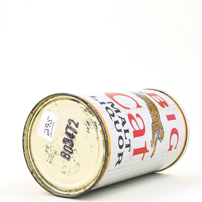 Big Cat Malt Liquor Zip Top MILWAUKEE 39-32