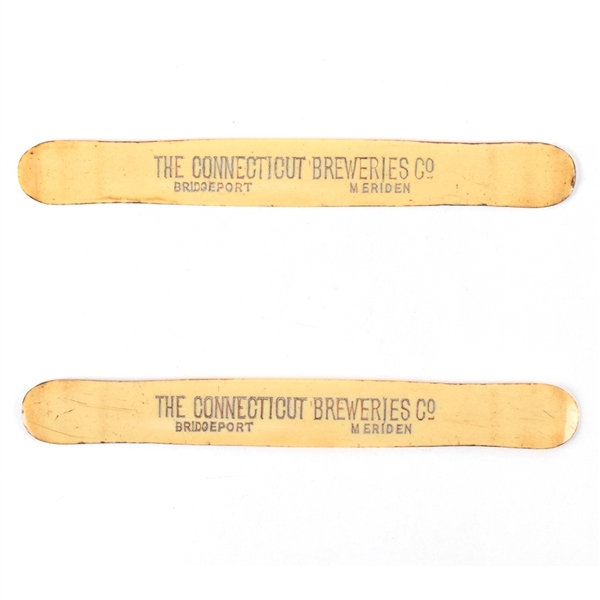 Connecticut Breweries Co Pre-Pro 2-Sided Foam Scraper RARE