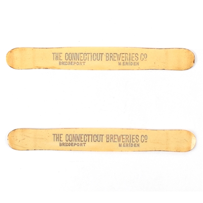 Connecticut Breweries Co Pre-Pro 2-Sided Foam Scraper RARE