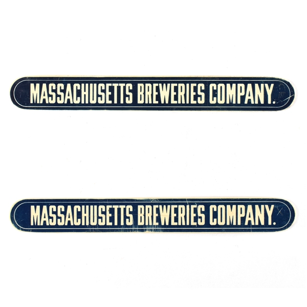 Massachusetts Breweries Pre-Pro 2-Sided Foam Scraper RARE