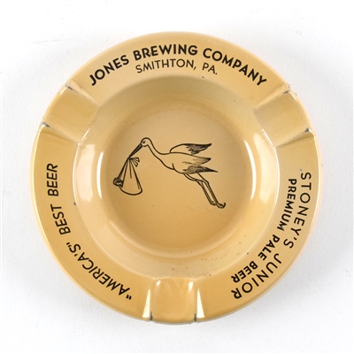 Stoneys Junior Beer 1950s Metal Ash Tray