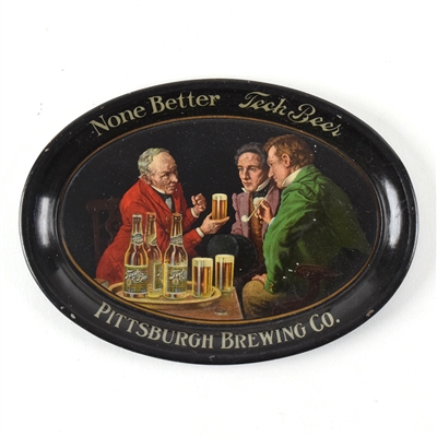 Tech Beer Pittsburgh Brewing Co Pre-Pro Oval Tip Tray