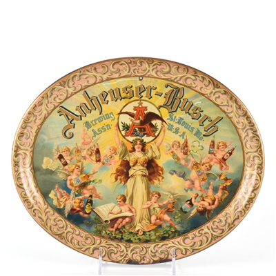 Anheuser-Busch Brewing Assn Pre-Pro Serving Tray SMALL SIZE