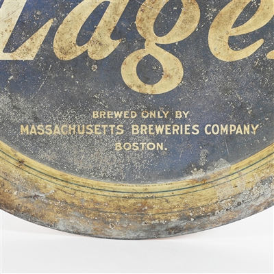 Pfaff's Lager Massachusetts Breweries Boston Tray RARE