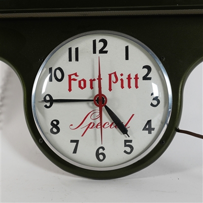 Fort Pitt Special Beer Illuminated Clock