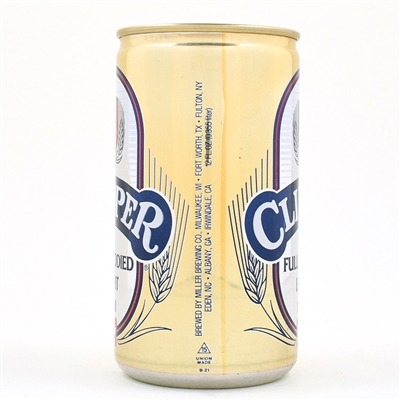 Clipper Light Beer Aluminum Test Pull Tab UNLISTED TEST CAN