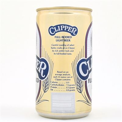 Clipper Light Beer Aluminum Test Pull Tab UNLISTED TEST CAN