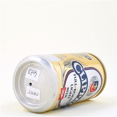 Clipper Light Beer Aluminum Test Pull Tab UNLISTED TEST CAN