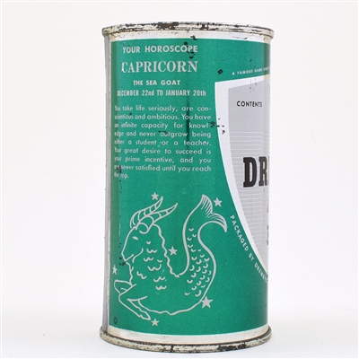 Drewrys Horoscope Flat Top CAPRICORN-AQUARIUS Green SOUTH BEND 56-24