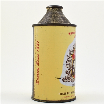 Fitgers Rex Beer Cone Top 162-29