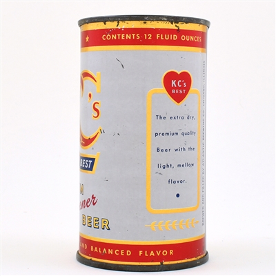 KCs Best Beer Flat Top BALANCED FLAVOR 87-12