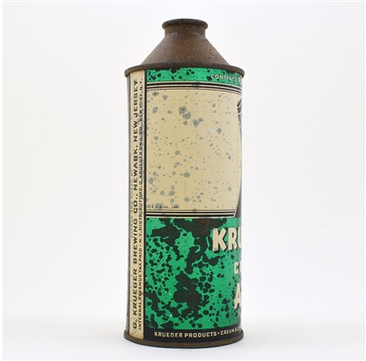 Krueger Cream Ale 16 Ounce Cone Top 231-19