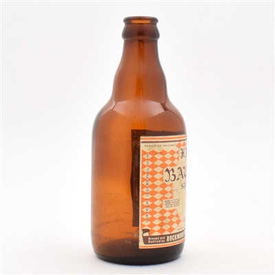 Hahns Bavarian Style Brew 1930s Steinie Bottle