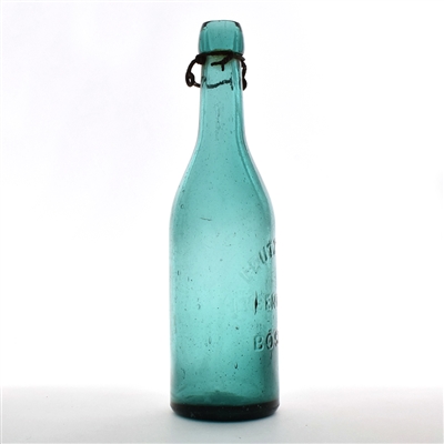 Leutz Bros Boston Pre-Pro Blob Top Bottle DARK AQUA