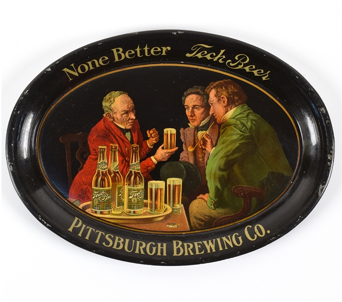 Pittsburgh Brewing None Better Tech Beer Men Pipe Tip Tray